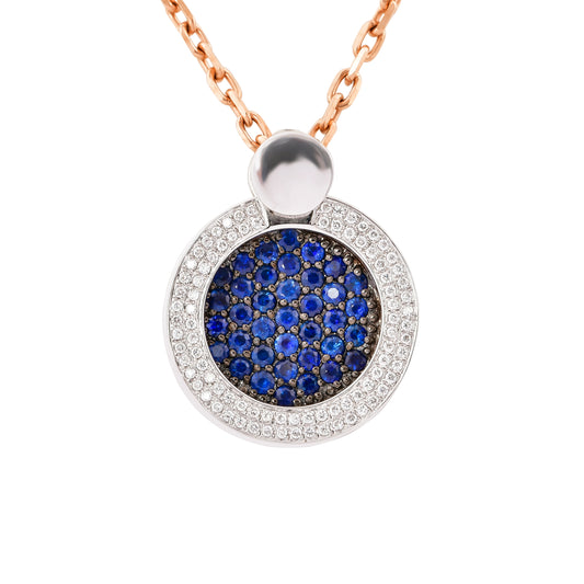 Blue Sapphire Classic Pendant