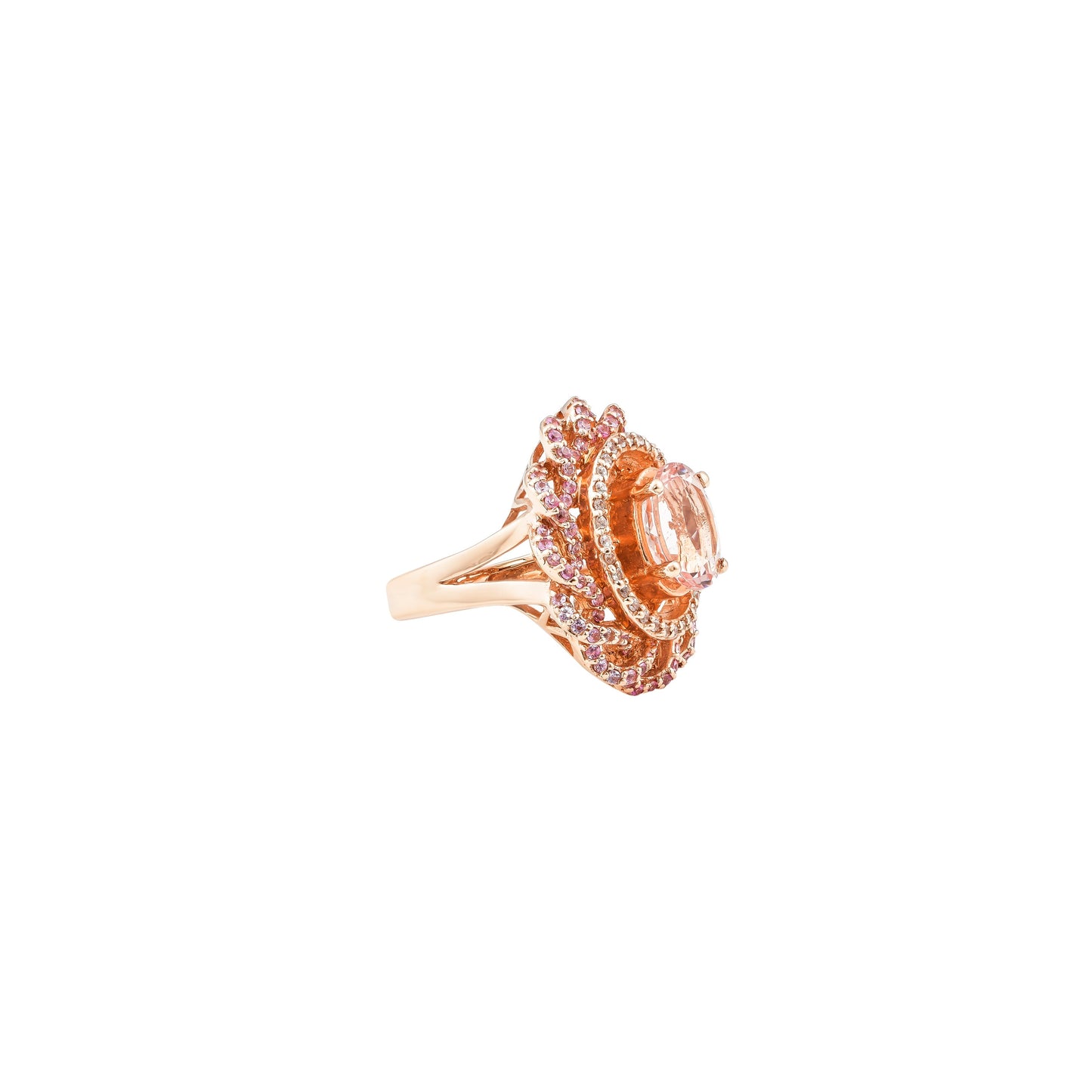 Morganite  Classic Ring