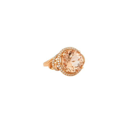 Morganite  Classic Ring