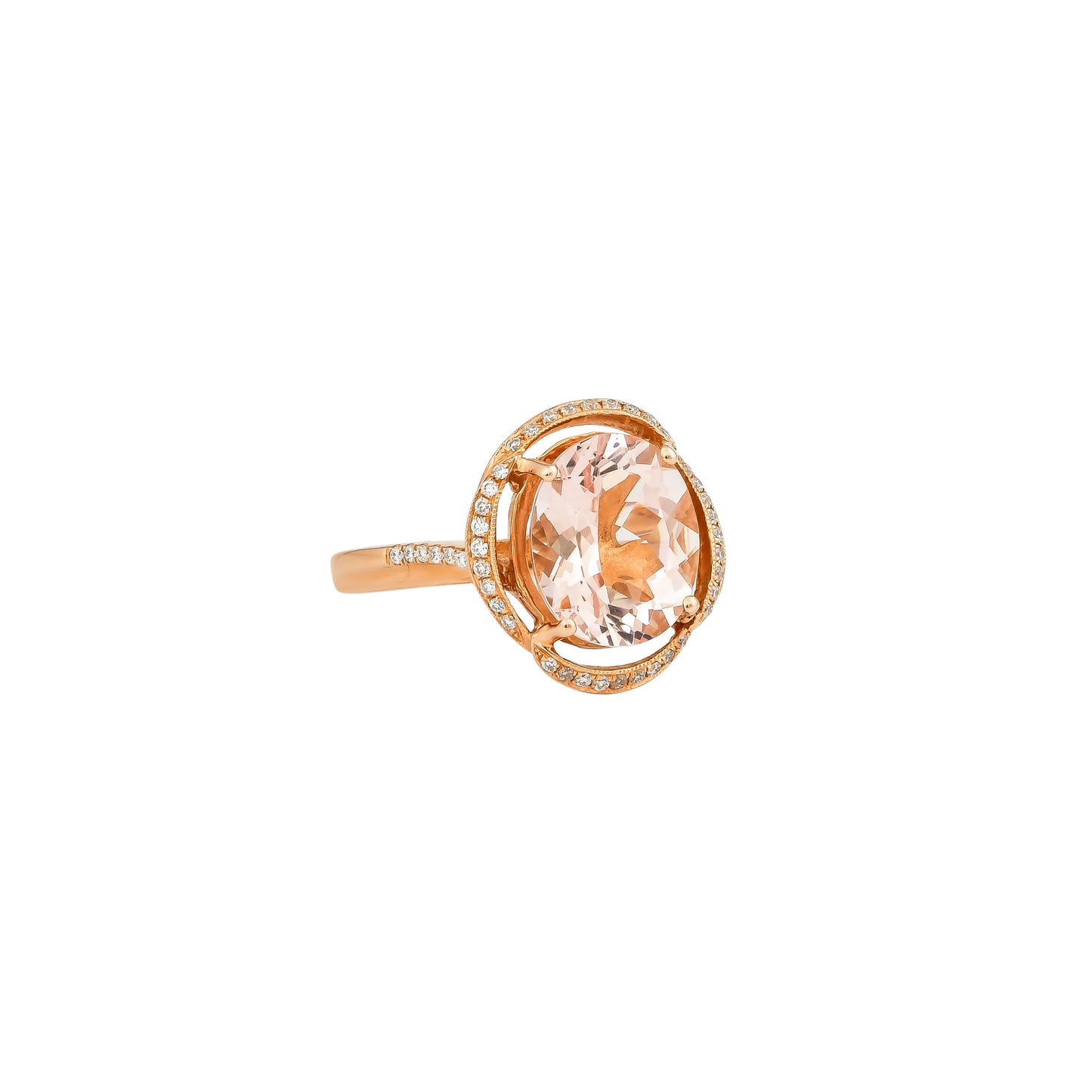 Morganite  Classic Ring