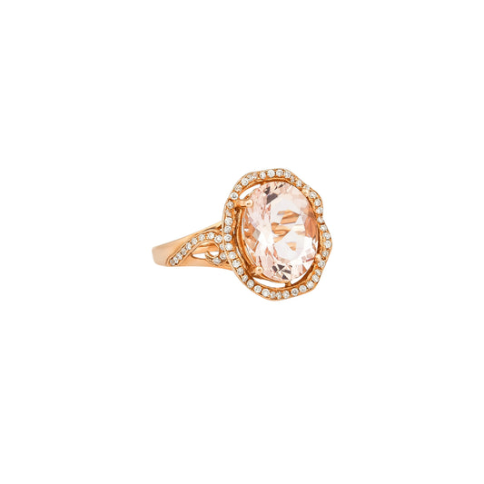 Morganite  Classic Ring