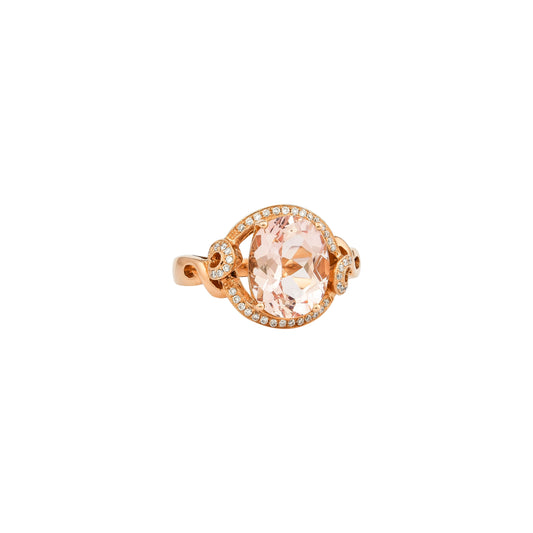 Morganite  Classic Ring