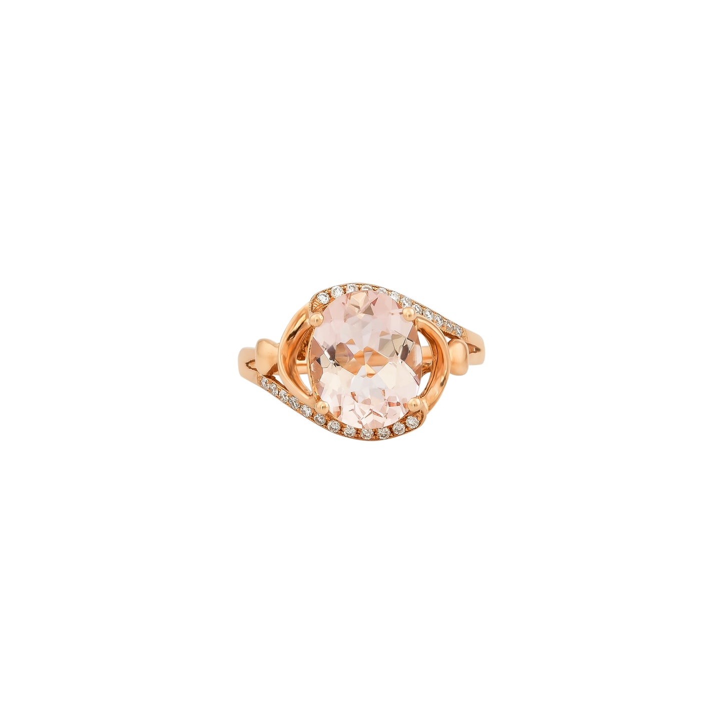 Morganite Classic Ring