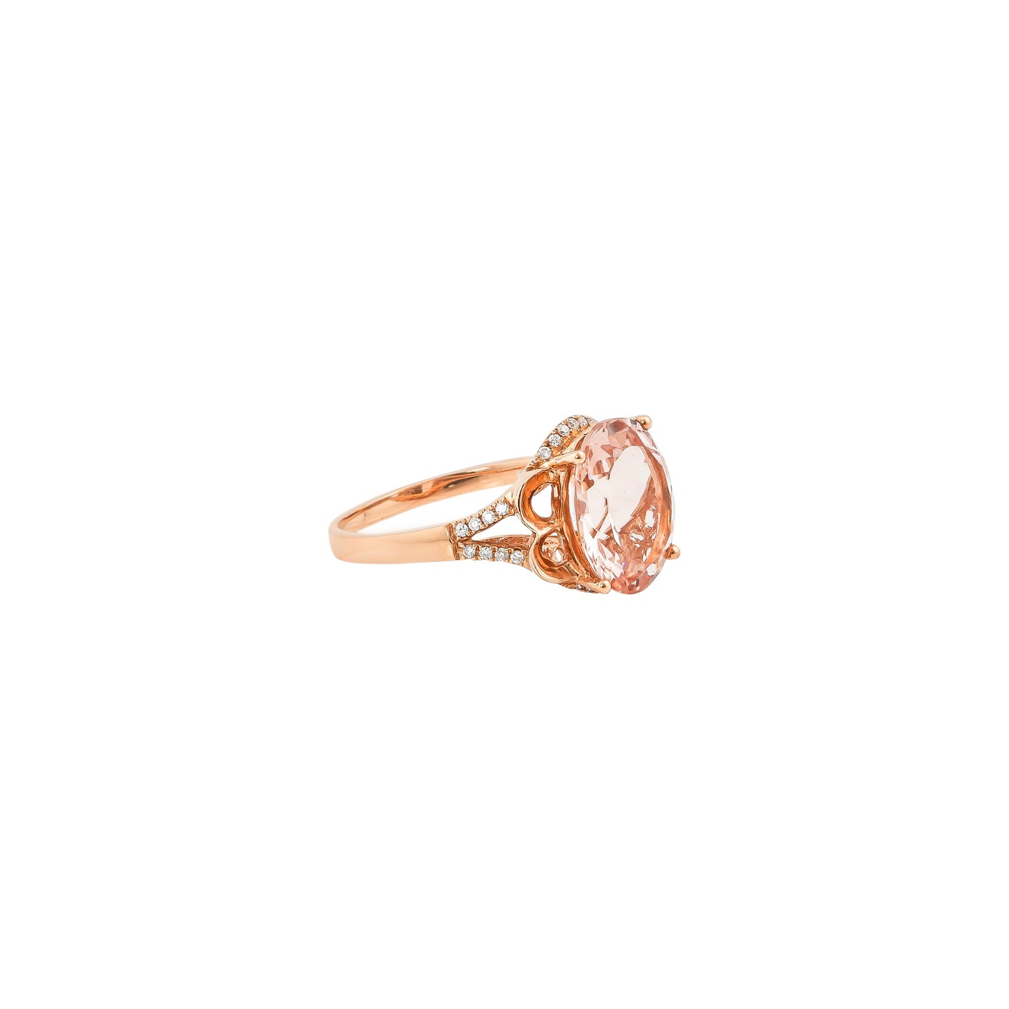 Morganite  Classic Ring