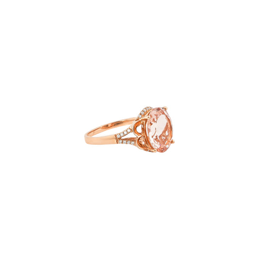 Morganite  Classic Ring