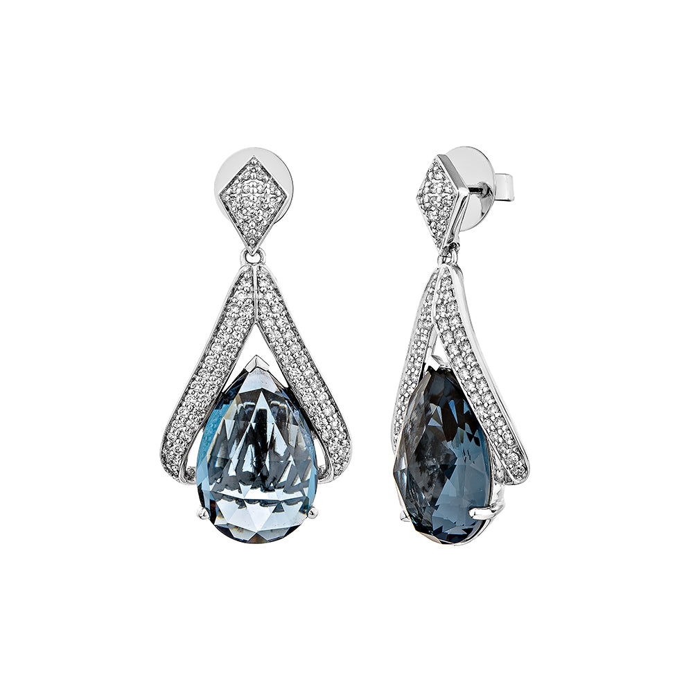 London Blue Topaz Drop Earring