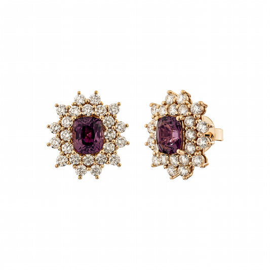 Spinel Stud Earring