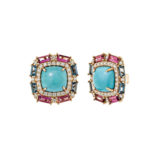 Turquoise Stud Earring