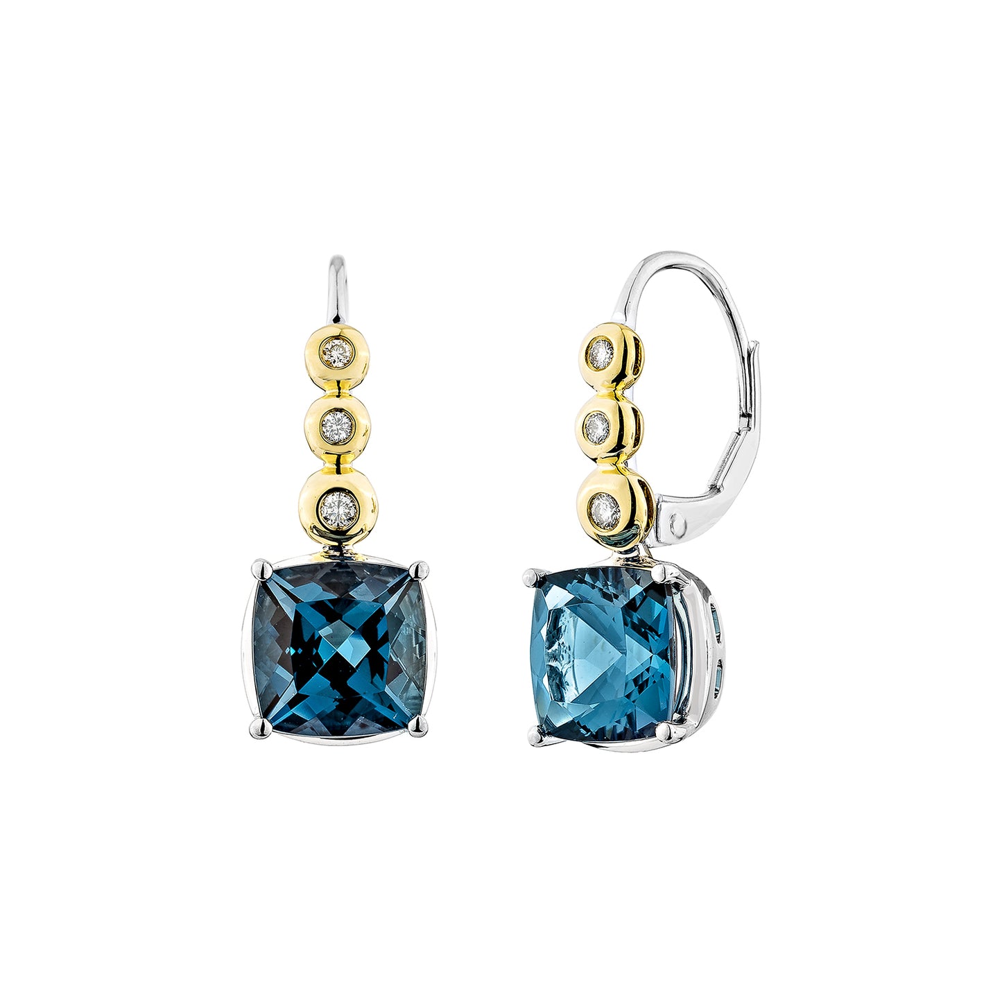 London Blue Topaz Drop Earring