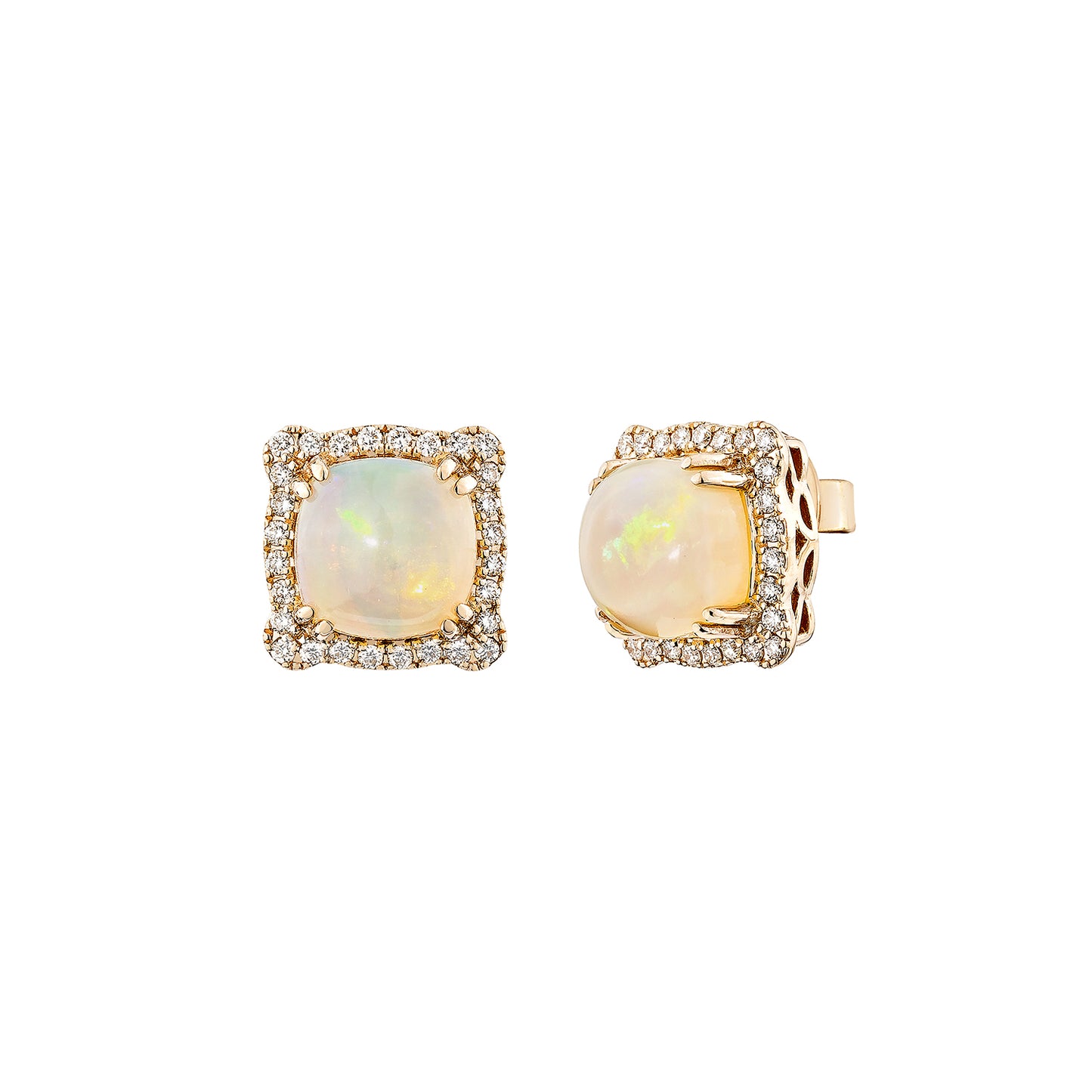 Opal Stud Earring