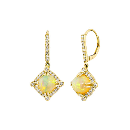 Opal Drop Earring