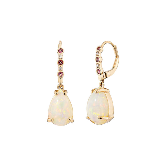 Opal Drop Earring