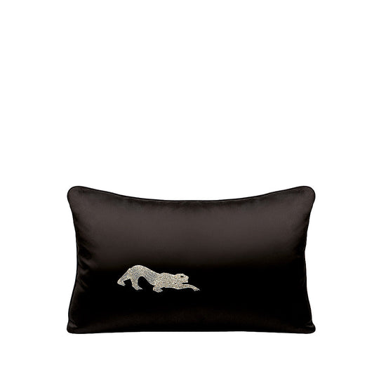 Panthère Beaded Small Cushion