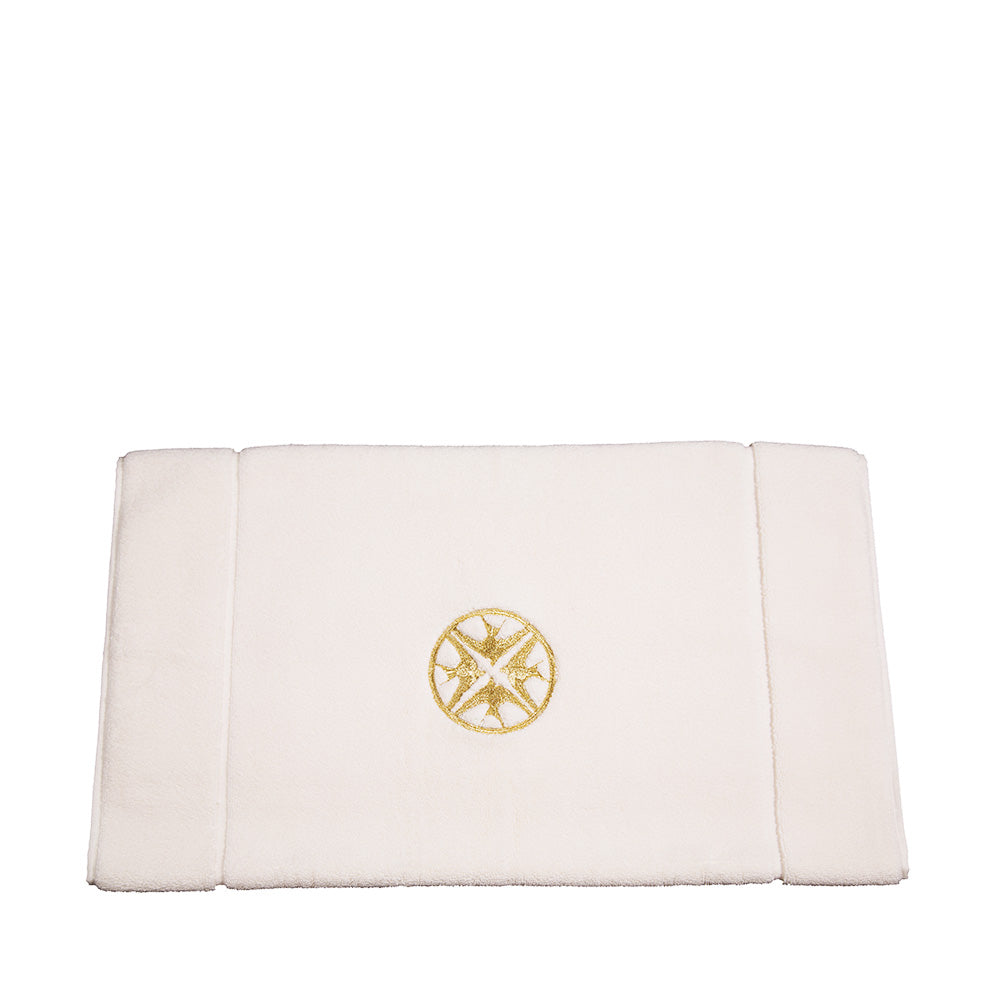 Hirondelles Embroidered Bath Mat