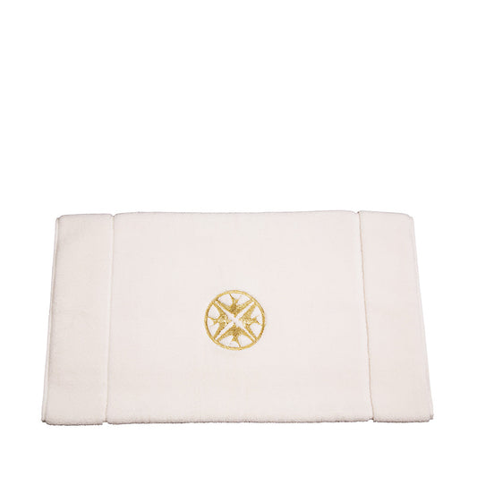 Hirondelles Embroidered Bath Mat