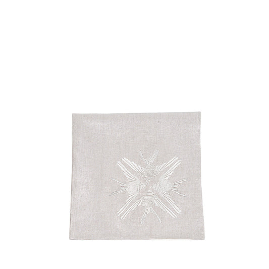 Hirondelles Embroidered Napkin
