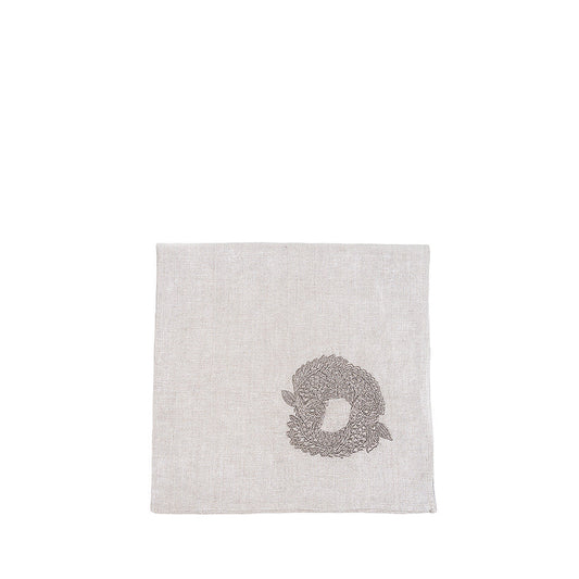 Koi Circle Embroidered Napkin