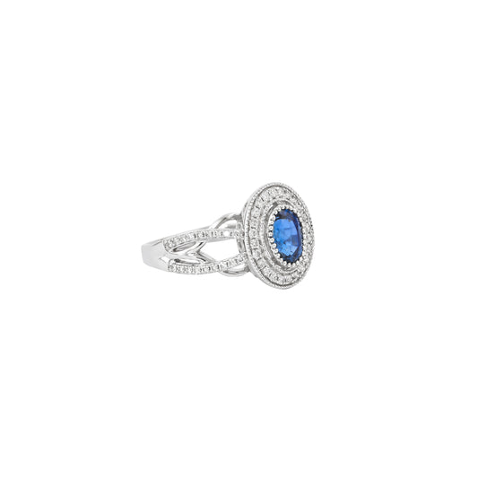 Blue Sapphire Classic Ring