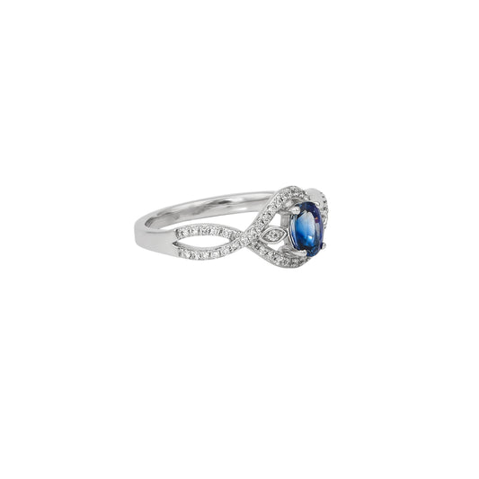 Blue Sapphire Classic Ring