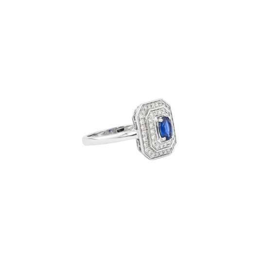 Blue Sapphire Classic Ring