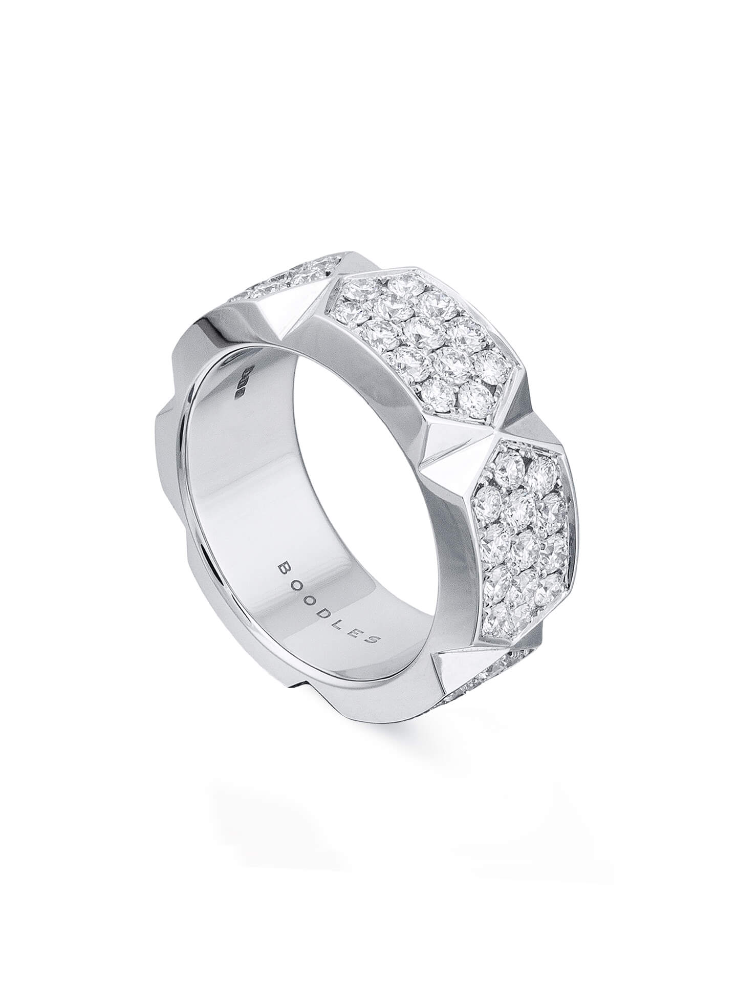 Jazz Pavé Diamond Ring