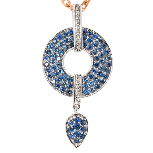 Blue Sapphire Classic Pendant