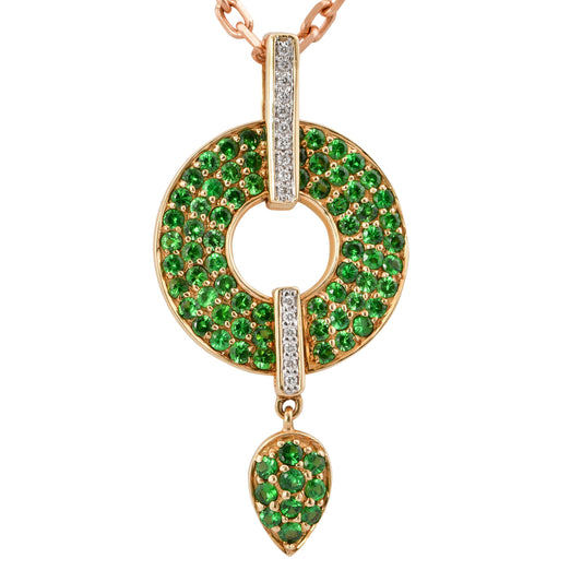 Tsavorite Classic Pendant