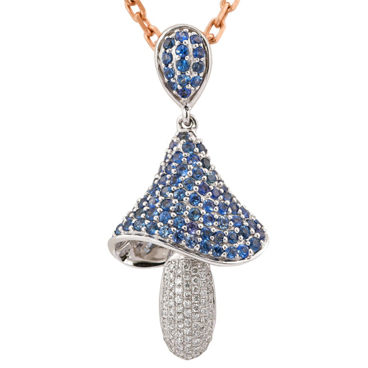 Blue Sapphire Classic Pendant