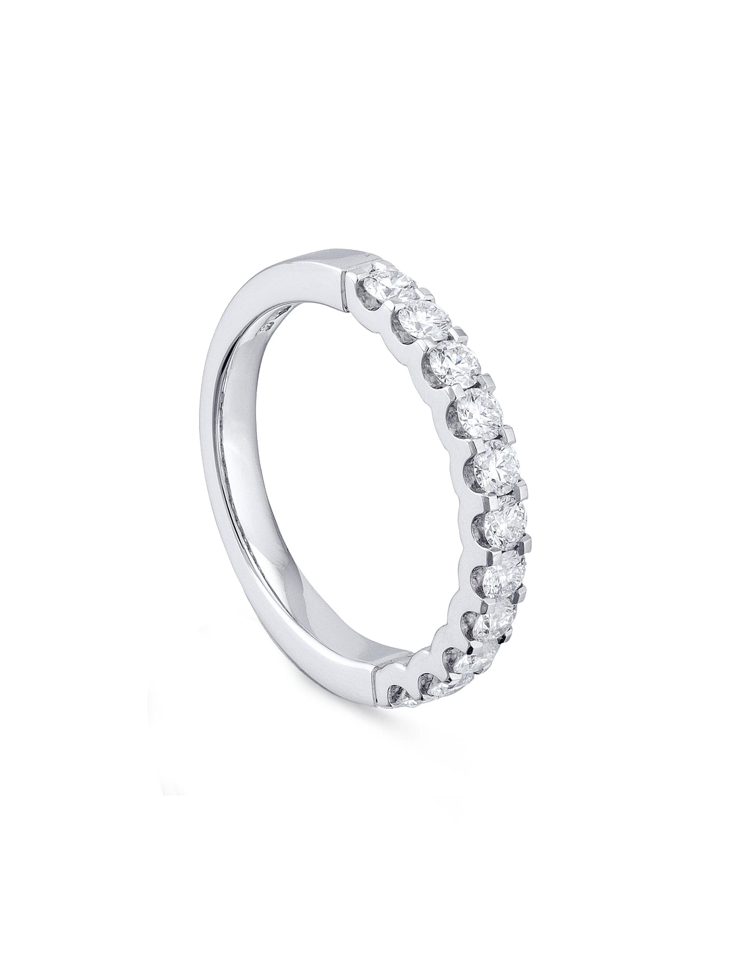 Classic Evermore Half Hoop Ring