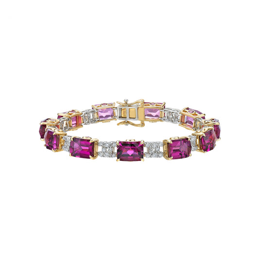 Pink Tourmaline Bracelet