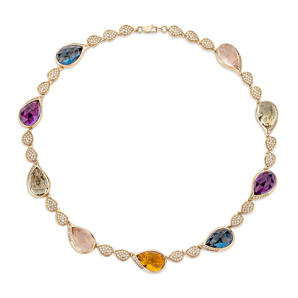 Multi Gemstone Necklace