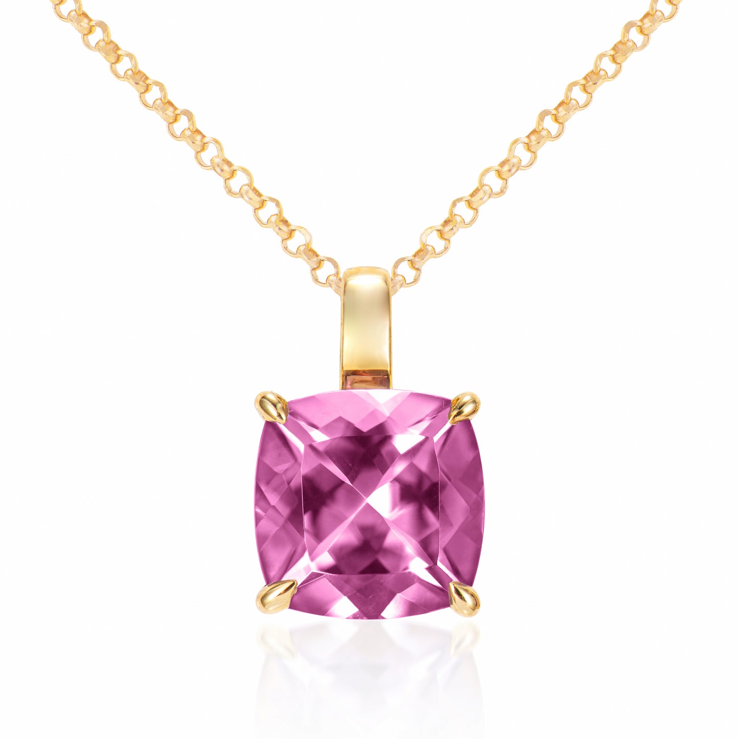 Rhodolite Pendant