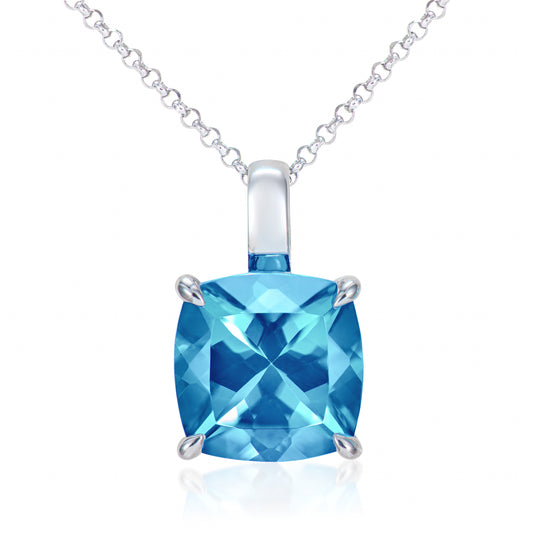 London Blue Topaz Pendant