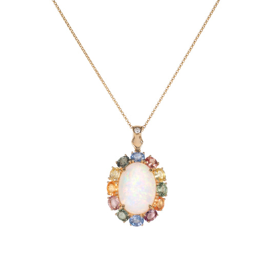 Opal Cocktail Pendant