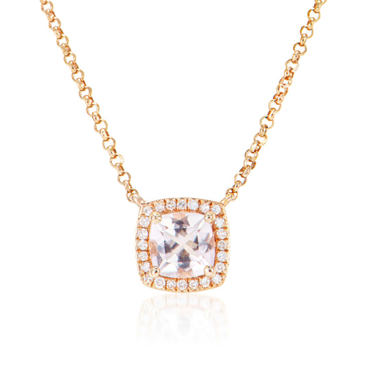 Morganite Pendant