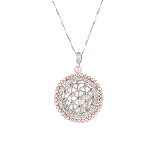 Pearl Round Pendant