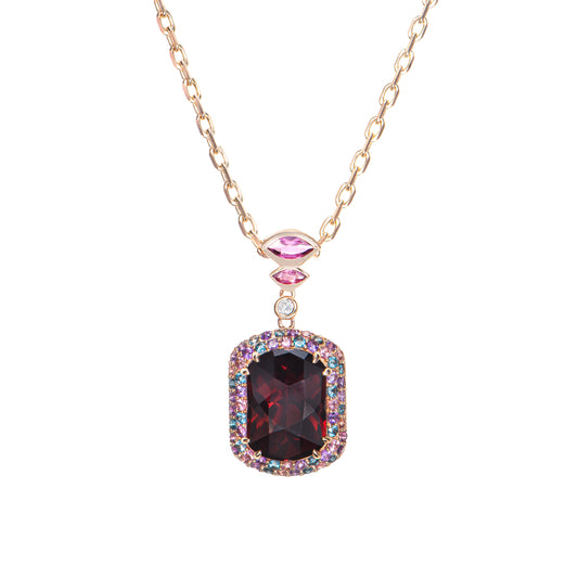 Red Garnet Pendant