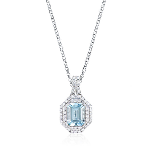 Aquamarine Pendant