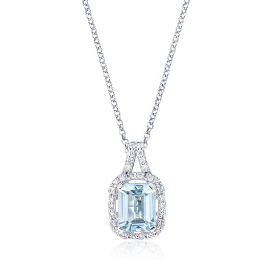 Aquamarine Pendant