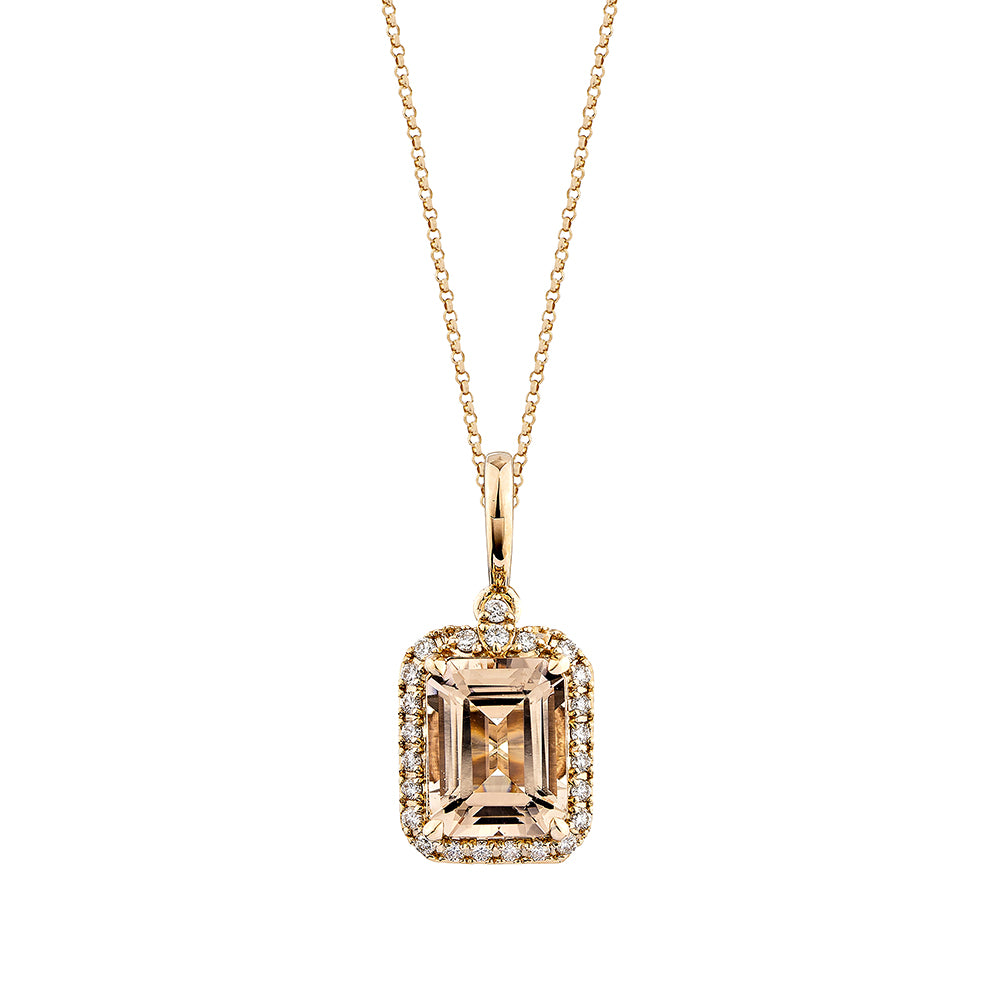 Morganite Pendant