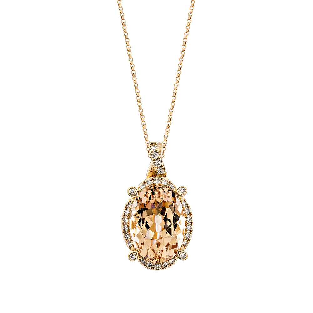 Morganite Pendant