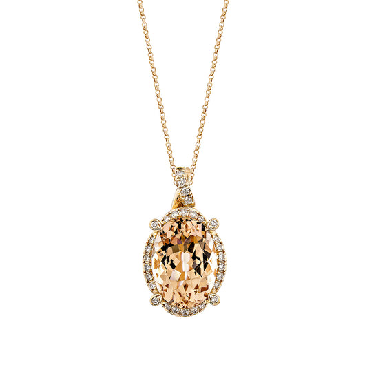 Morganite Pendant