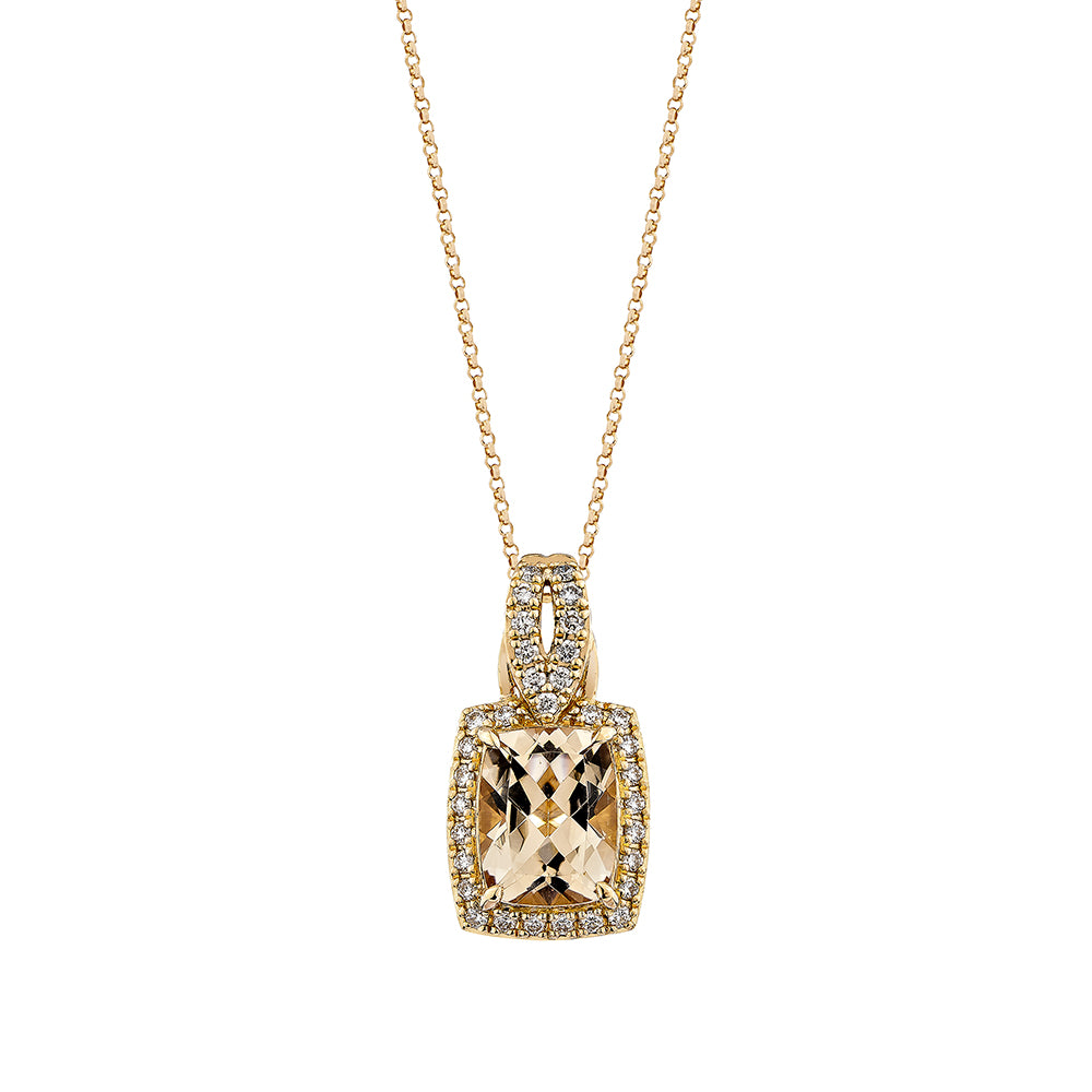 Morganite Pendant