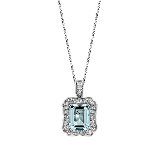 Aquamarine Pendant