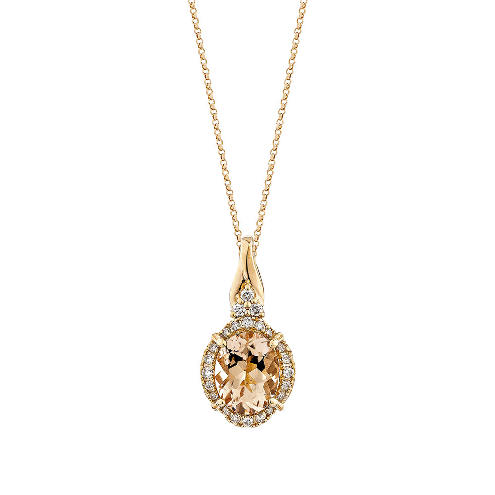 Morganite Pendant