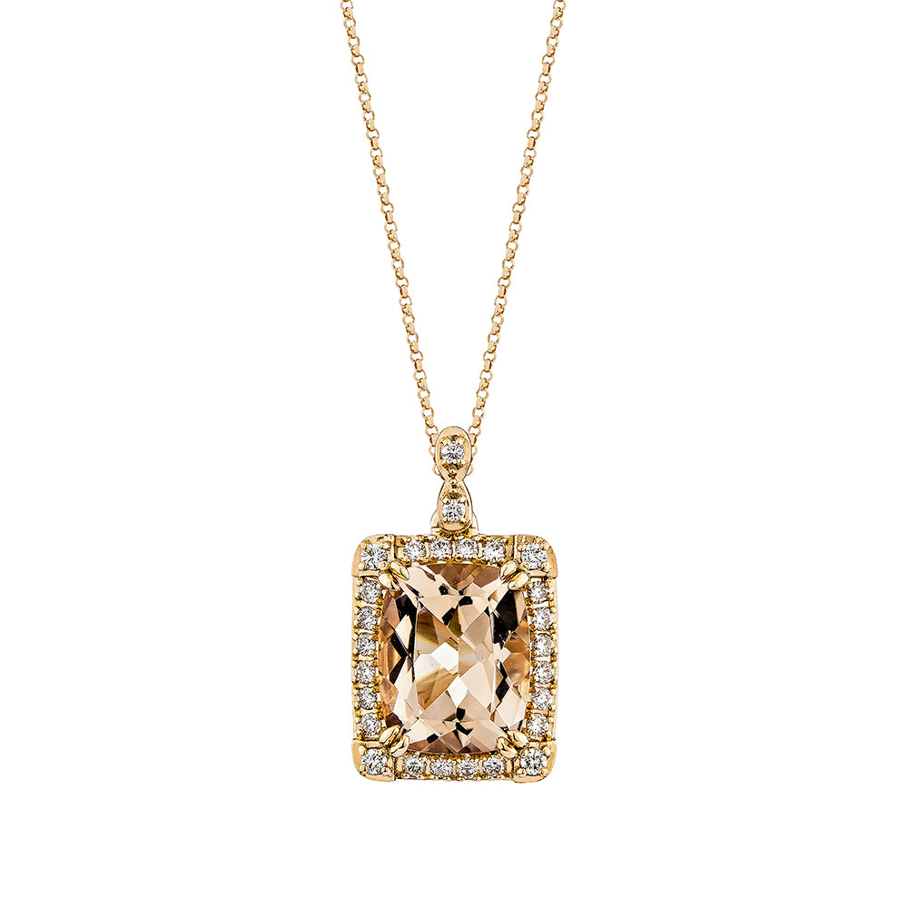 Morganite Pendant