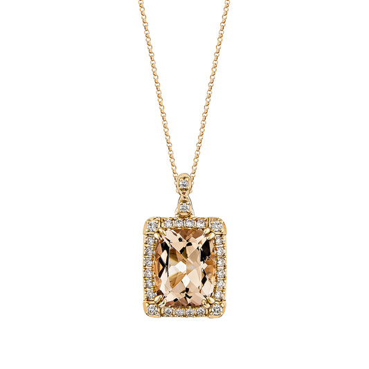Morganite Pendant
