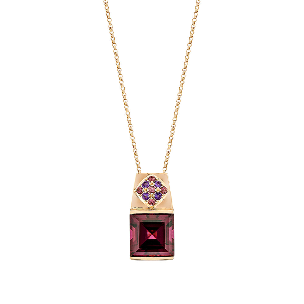 Rhodolite Pendant