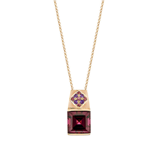 Rhodolite Pendant