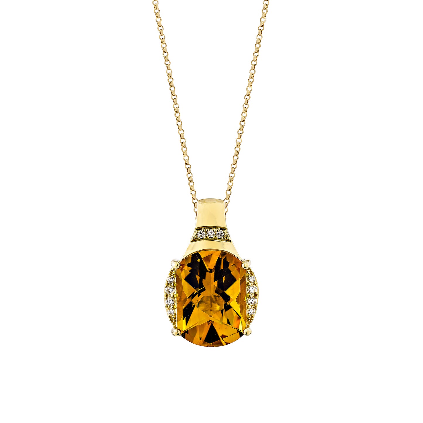 Citrine Classic Pendant